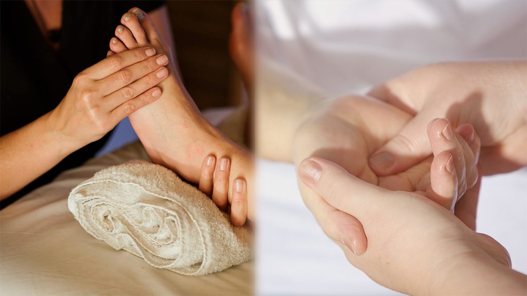 massage pieds et mains
